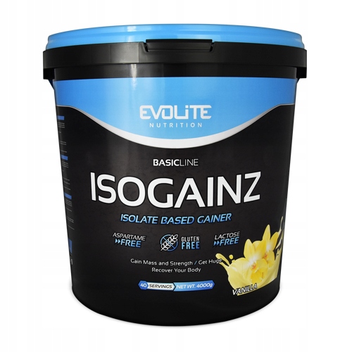 Gainer - EVOLITE ISOGAINZ 4000G GAINER HASE CARBONT W-WA
