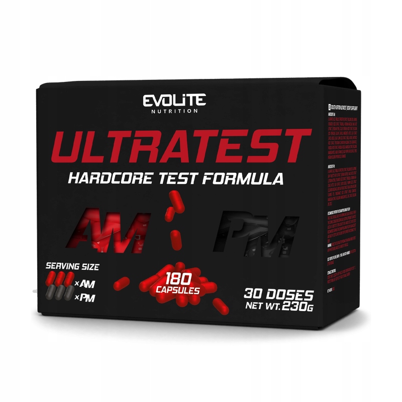 Testosterón - EVOLITE ULTRA test hardcore testo libido booster