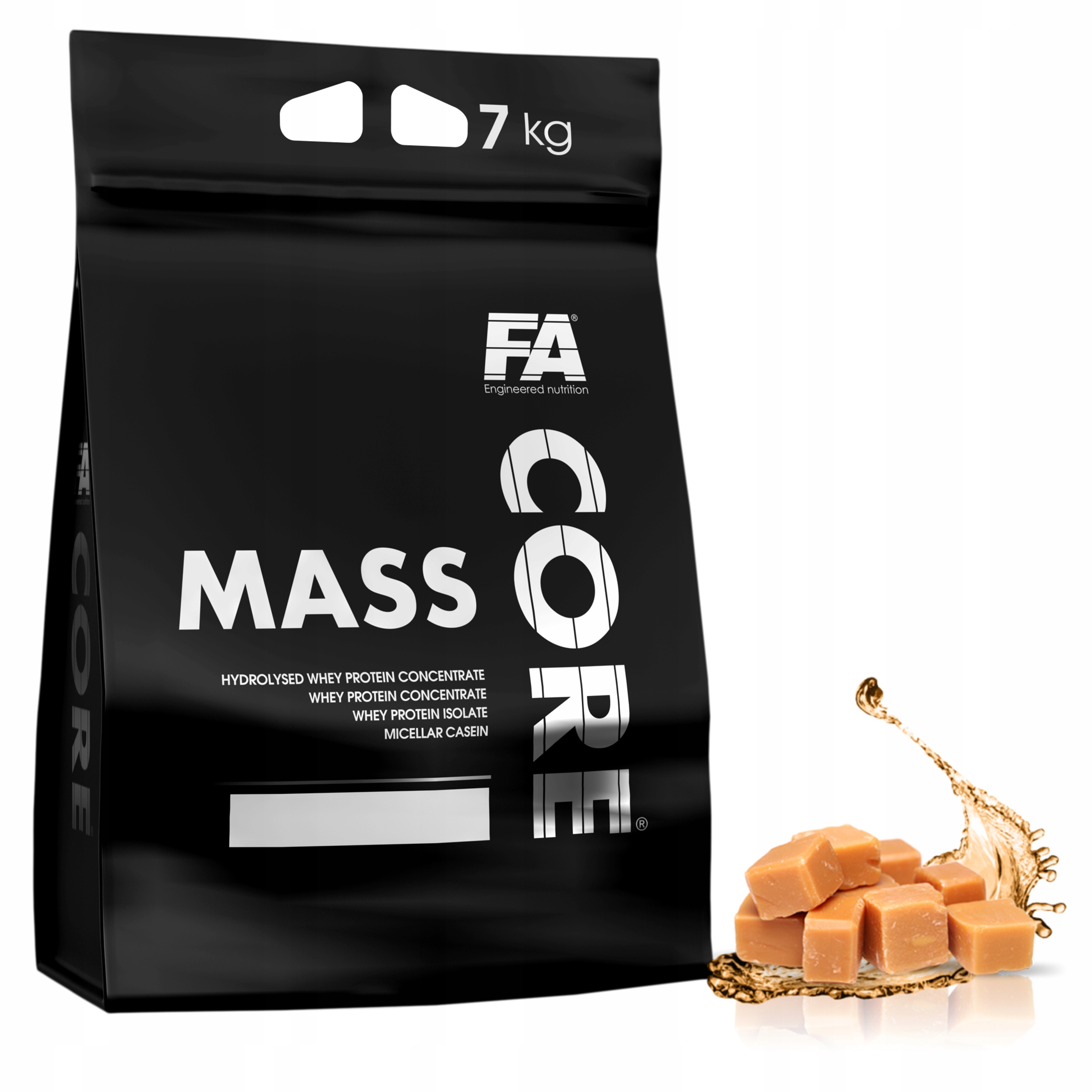 Gainer - Fa hmotnosť jadra 7000g Gainer Proteín izolát Hydrolyzát