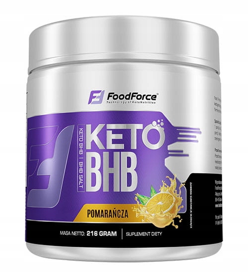 Face Force Keto BHB Foodforce 216G oranžové ketóny