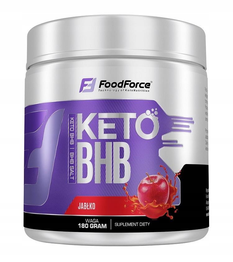 Potravinárske sily Keto BHB Foodforce 216G Red Apple Keton
