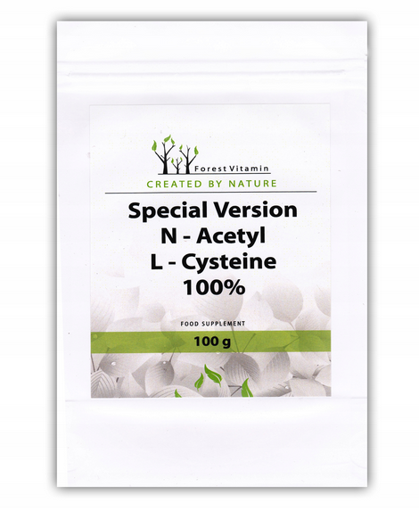 Aminokyseliny - Les NAC N- acetyl -l-cysteín 100g čisté