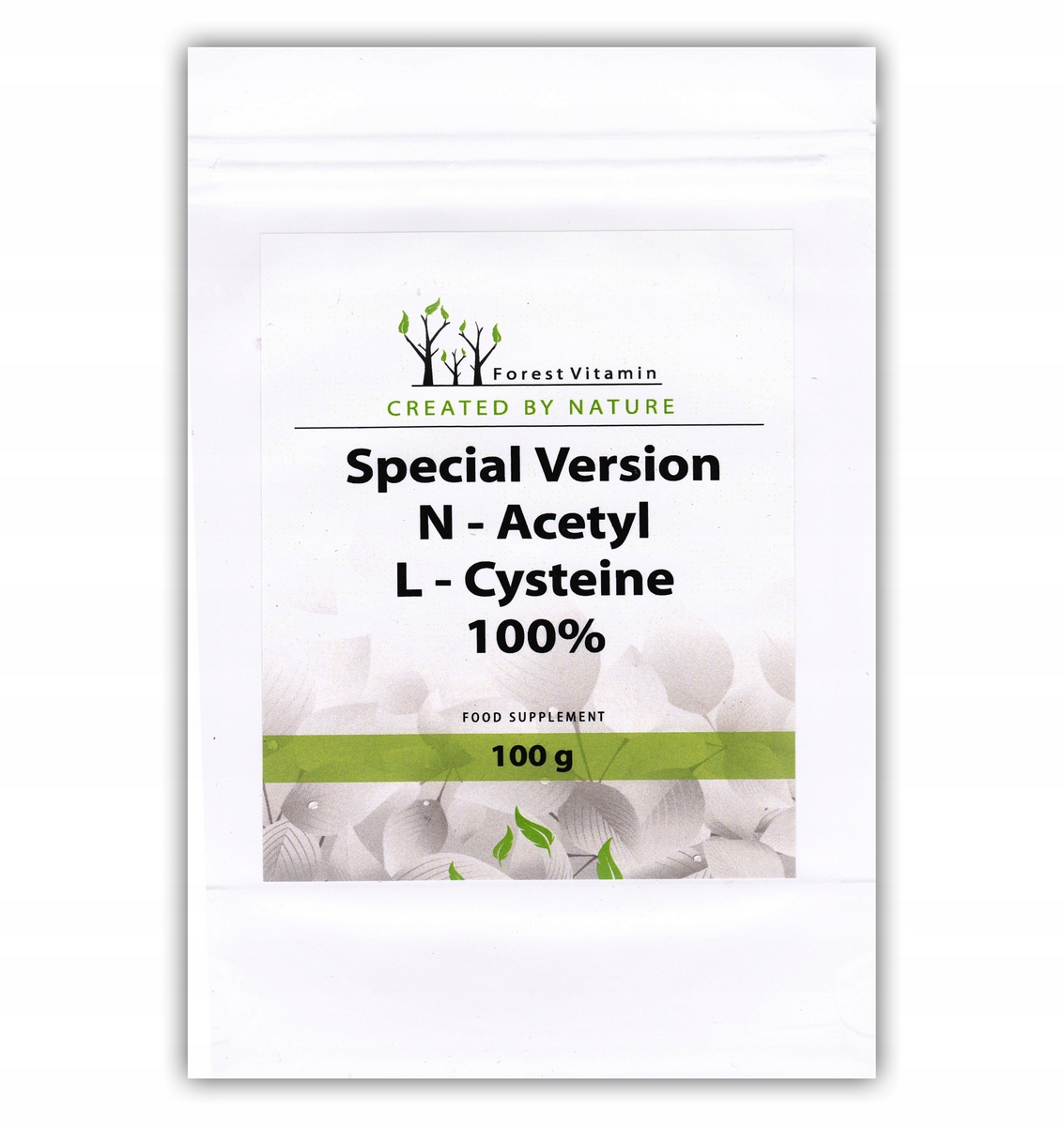 Aminokyseliny - Forest NAC N-Acetyl -L-Cysteín 100g Best