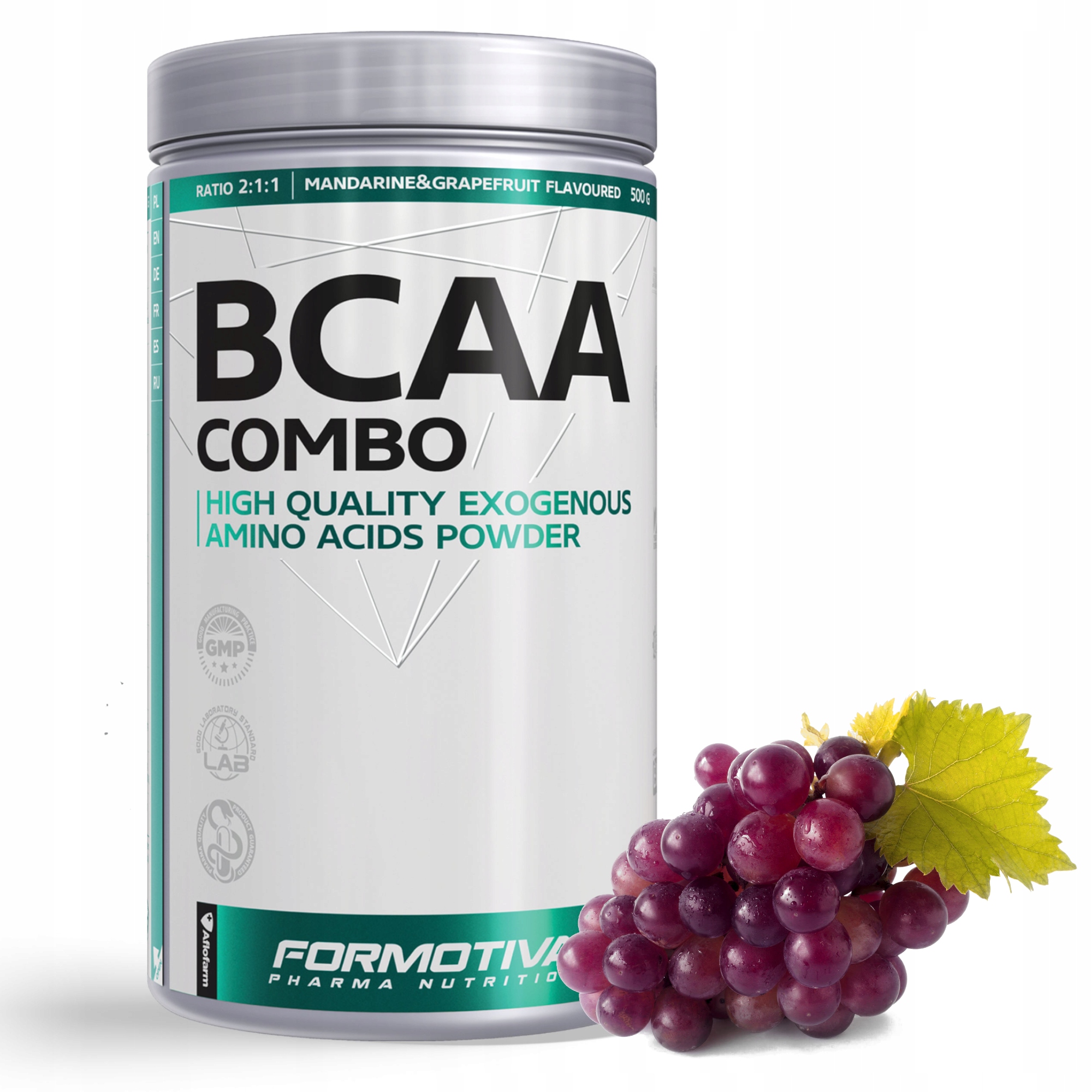 Aminokyseliny - Formotiva BCAA Combo 500g Aminokyseliny Xplode Silné