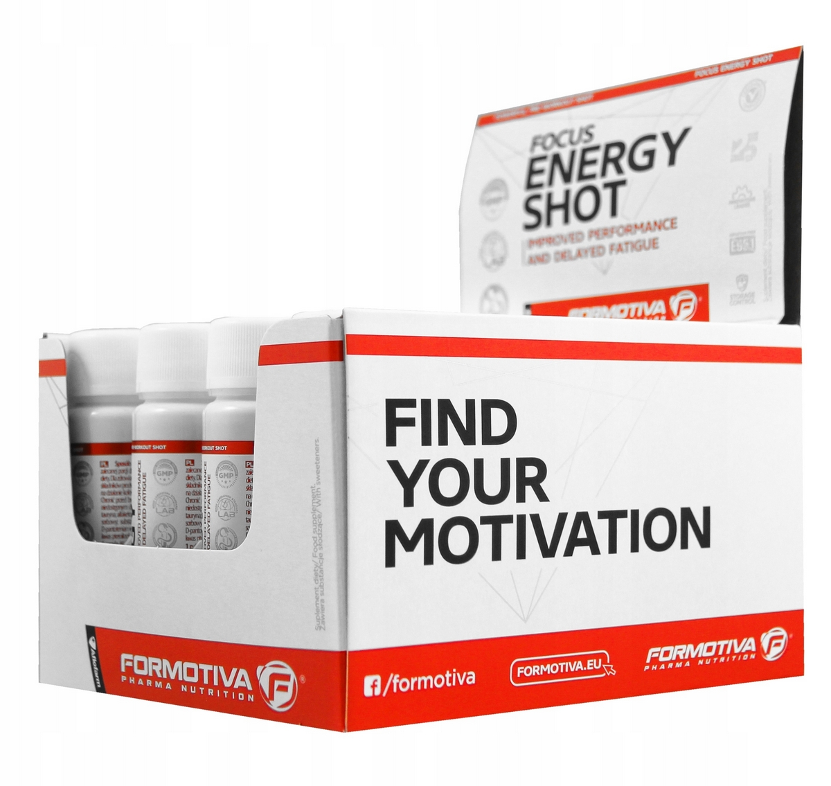Formotiva Focus Energy Set 20x60ml AAKG Sila BA