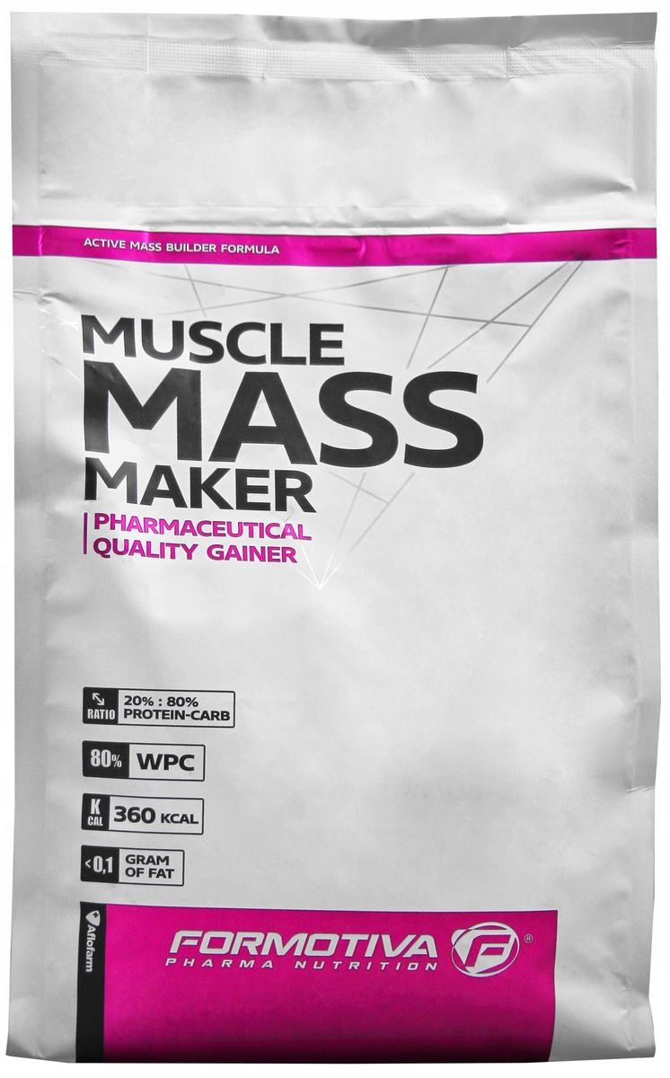 Gainer - Formuntiva svalový masový výrobca 1000g Gainer proteín
