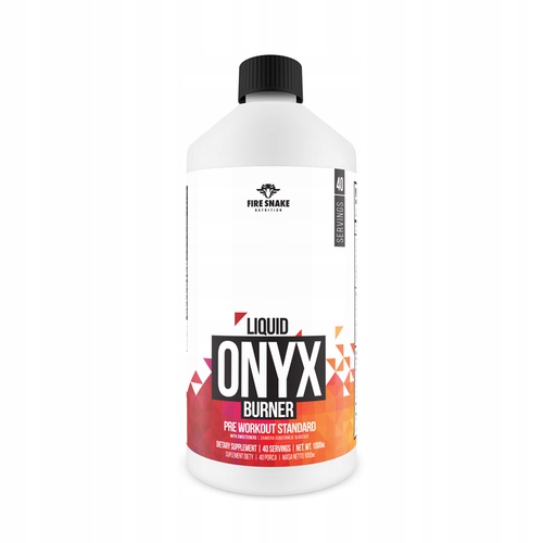 Spaľovač tuku - FSN ONYX FAT BURNER 1000ML Kvapalný tuk