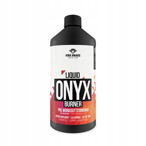 Spaľovač tuku - FSN ONYX FAT BURNER 500ml termo kvapalina