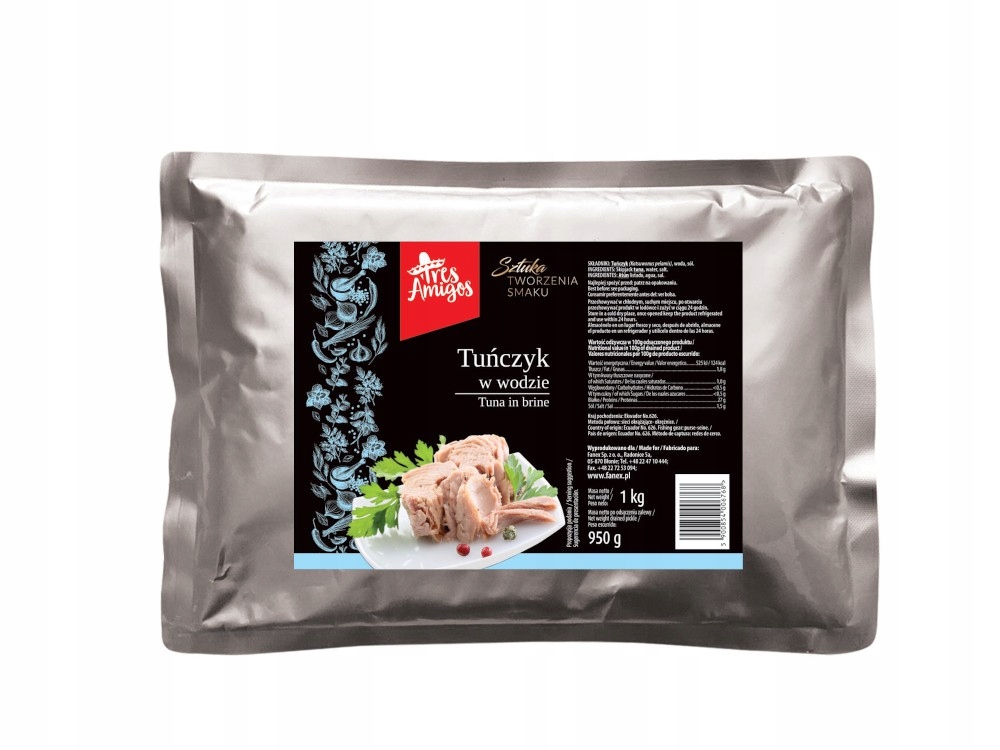 FanEX tuniaka vo vlastnej omáčke - kusy, 1 kg