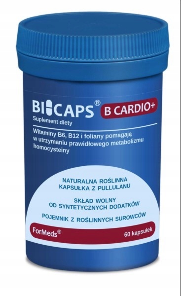 Vytvorí biky B kardio + 60KAP B12 B6 fóliová kyselina