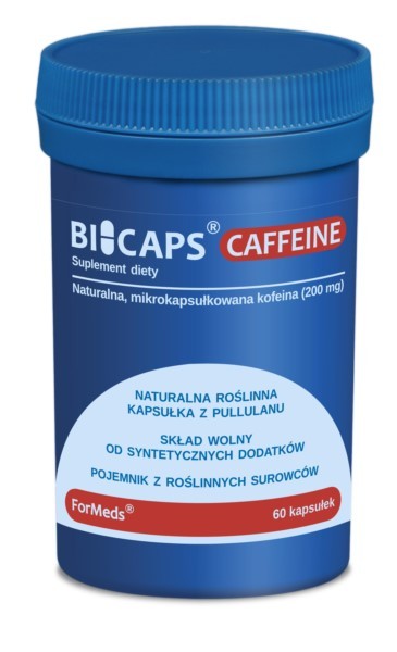 FORMED BICAPS CAFFEINE 60 ka KONFEKCIA KOFEINU