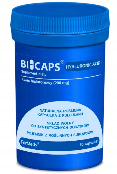 Vytvorí sa bicaps hyalurónové kyseliny kožné rybníky oči