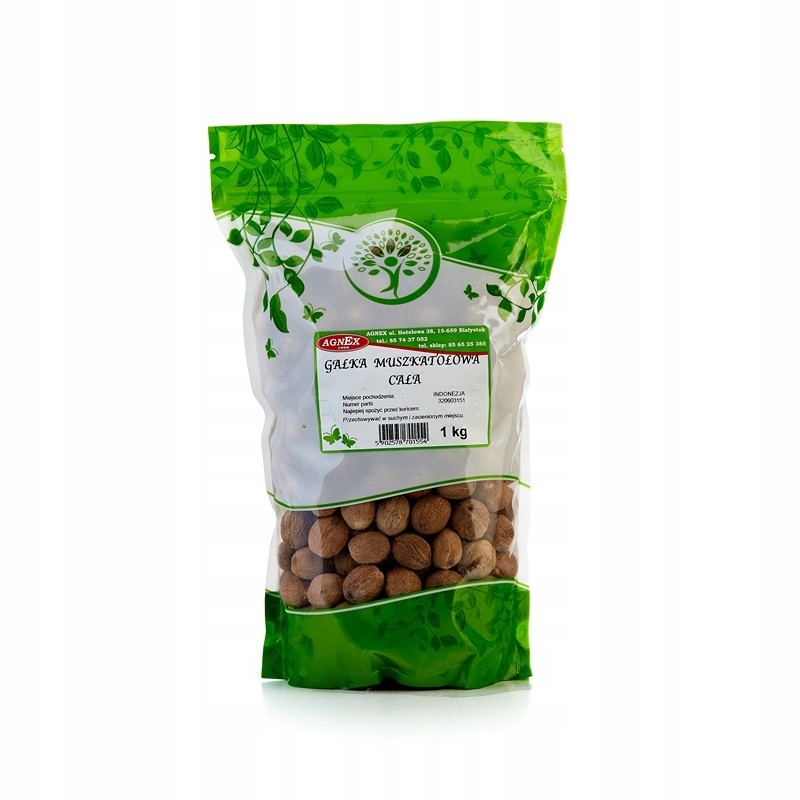 Nutmeg celý 1 kg Agnex