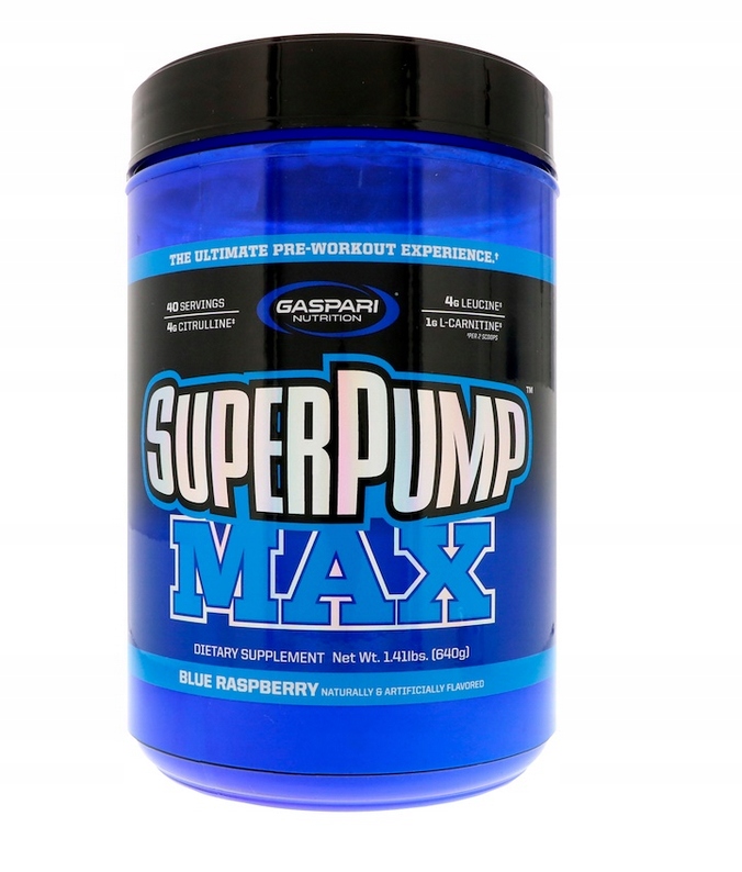 VÝŽIVA GASPARI SUPER ČERPADLO MAX SILA MALINA 640 G