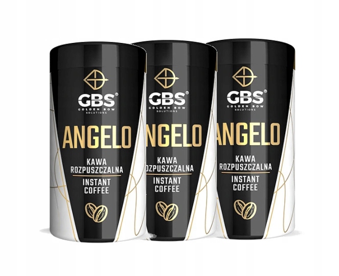 Instantná káva - GBS Rozpustný Coffee Angelo 3PAK 3X100G FlaVORS
