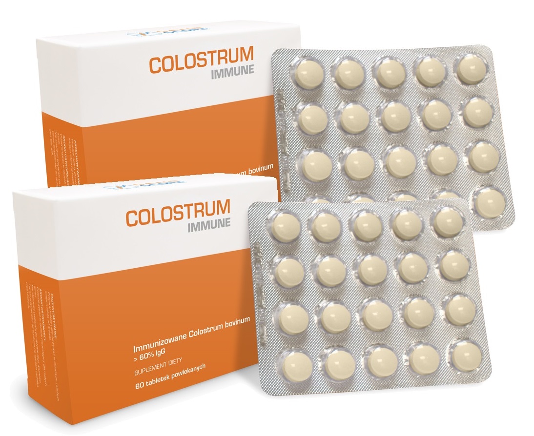 Genoscope Colostrum Bovinum Immunitný -120 Tab 60% LGG