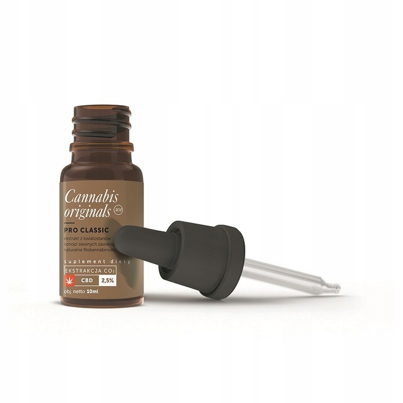 CBD - GHM esenciálny olej CBD konope Originals Pre Classic 2,5%