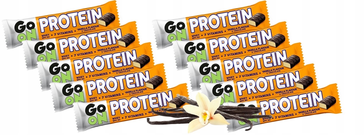 Choďte na proteín 10x 50g proteínový obušok