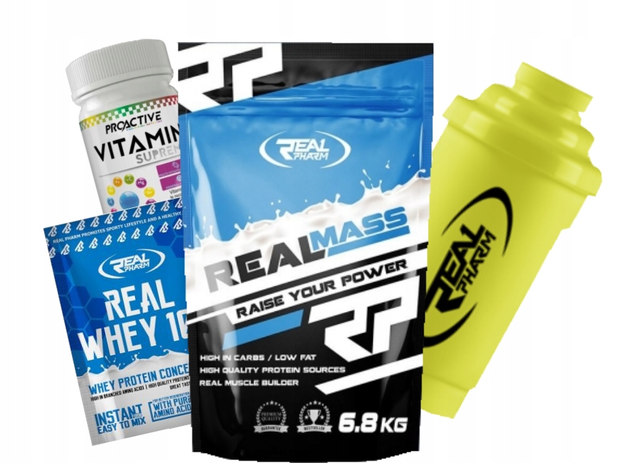 Gainer - Gainer Real Pharm Real Mass 6800g Nutrit