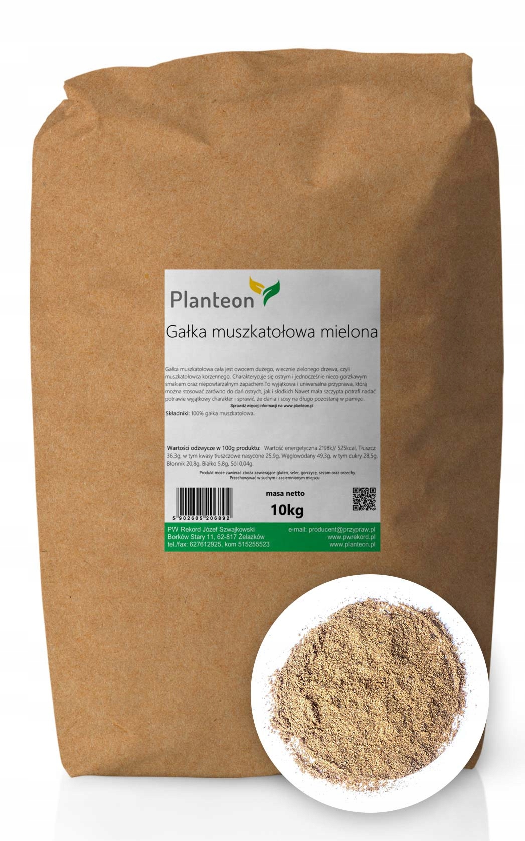 Mletý muškátový oriešok SPICE SPICE 10KG