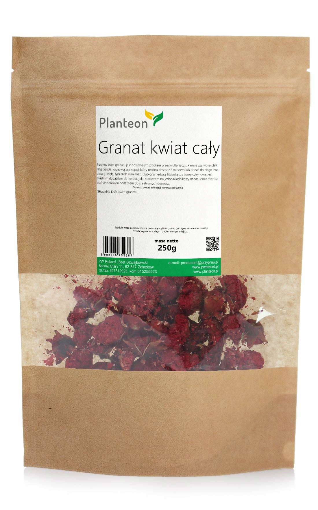 Granátové jablko. Výbušná kvetina. Dekorácia vašich jedál 250g