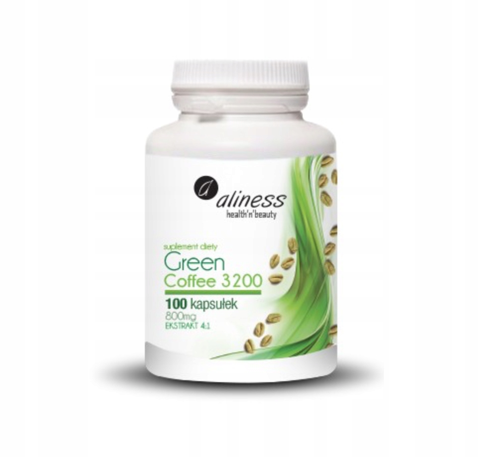 Spaľovač tuku - Zelená Káva 3200 100K | Metabolizmus ALINESY