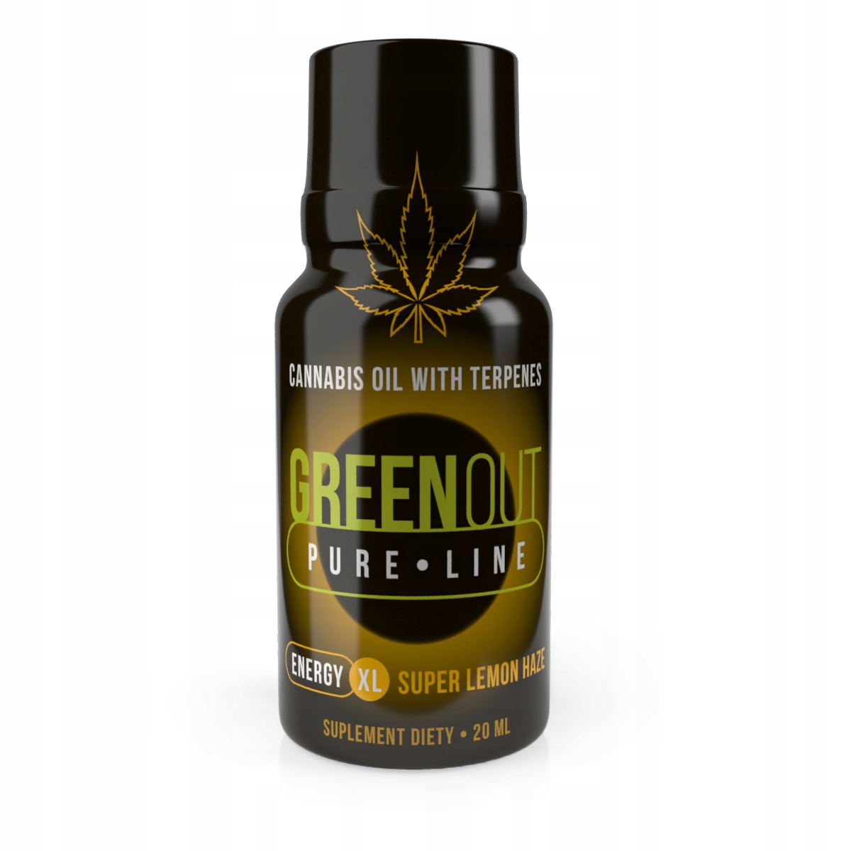 CBD - GREENOUT SHOT CBD čistá línia 20 ml
