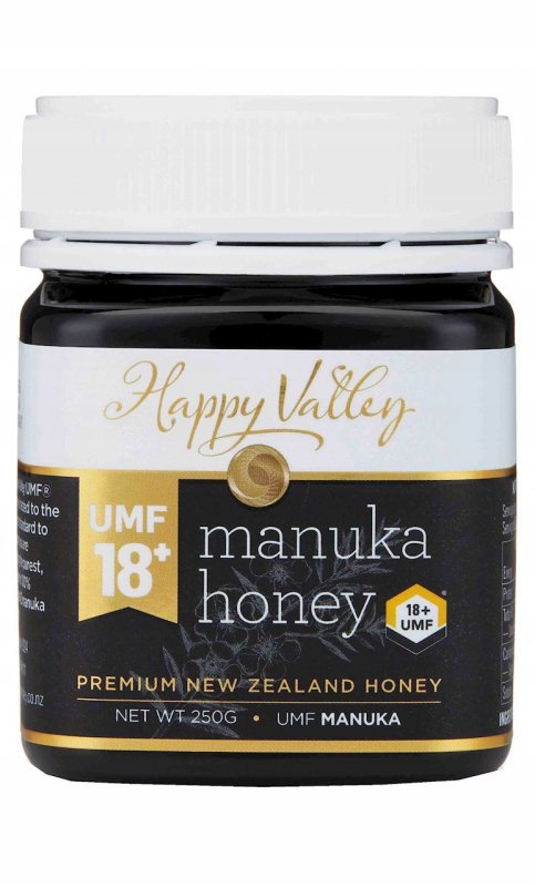 HAPPY VALLEY Manuka med UMF 18+ (MG 696+) 250g