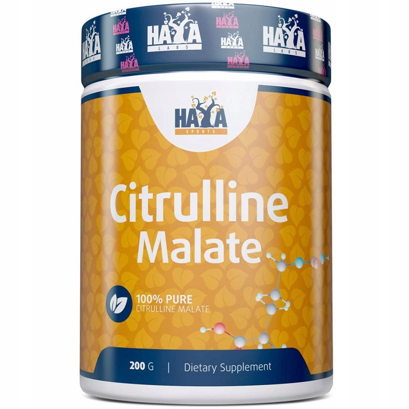 Haya Labs Citrulline malát 200g Citrulina Čerpadlo