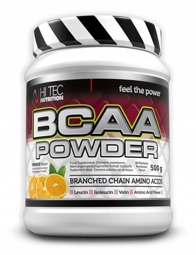 Aminokyseliny - Hi tec bcaa prášok 500 xtra príchute aminokyseliny amino