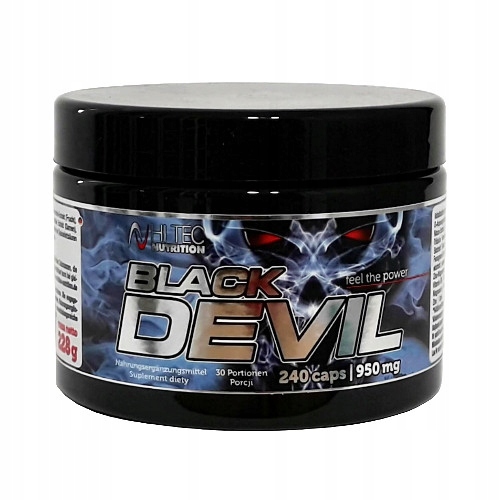 Testosterón - HI TEC BLACK DEVIL 240k BOOSTER TESTOSTERONE LIBIDO
