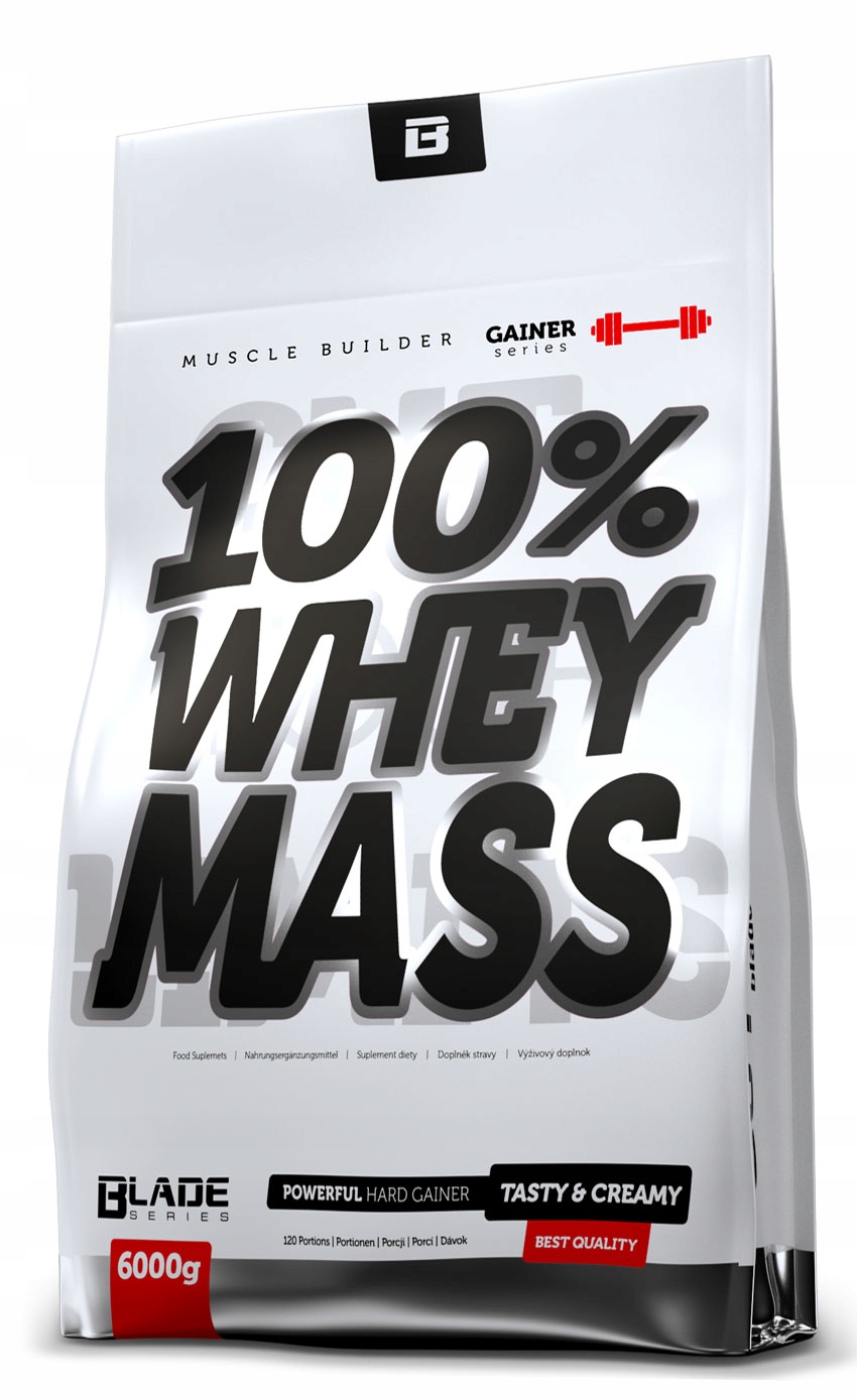 Gainer - HI TEC BLÁTKA 100% SWEHY MASS 6000G MASS