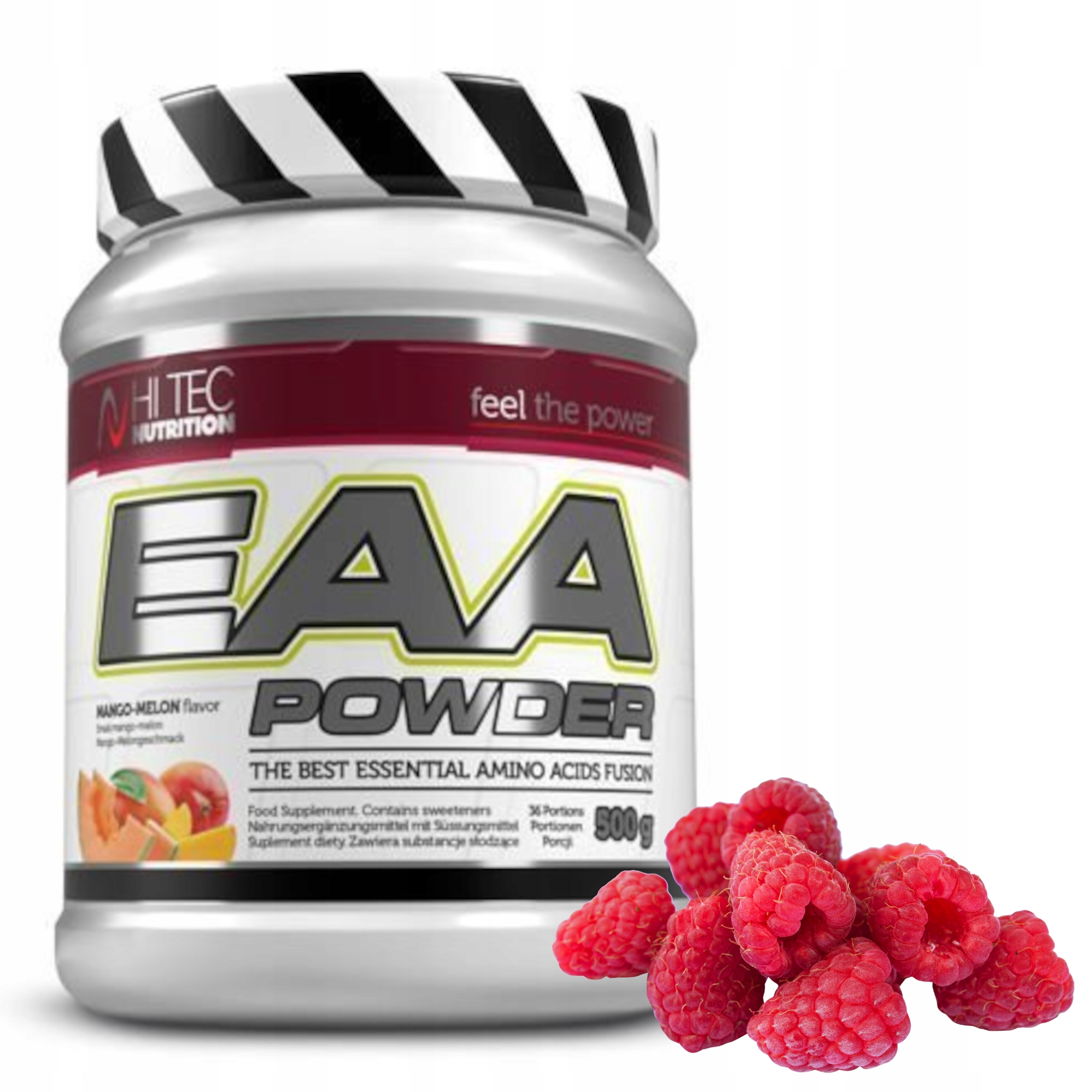 Aminokyseliny - HI TEC EAA prášok 500g aminokyseliny exogénne amino