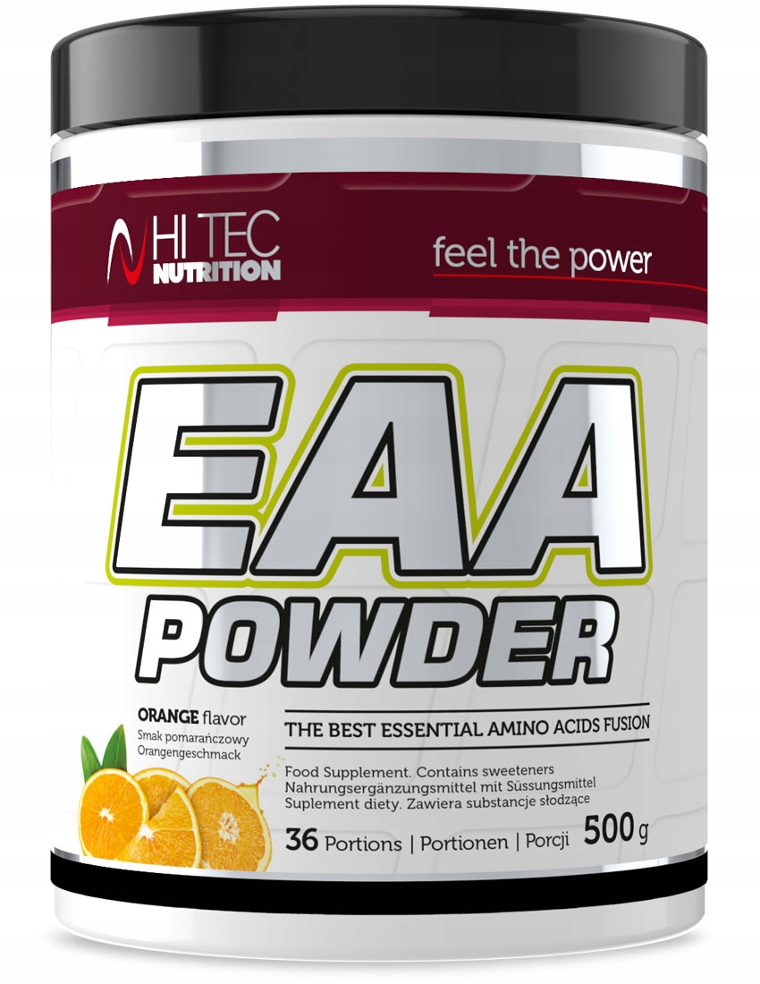 Aminokyseliny - HI TEC EAA prášok - 500g aminokyseliny exogénne amino