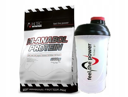 Proteín - HI TEC HI Anabol Protein 1000g Wham + Szejker