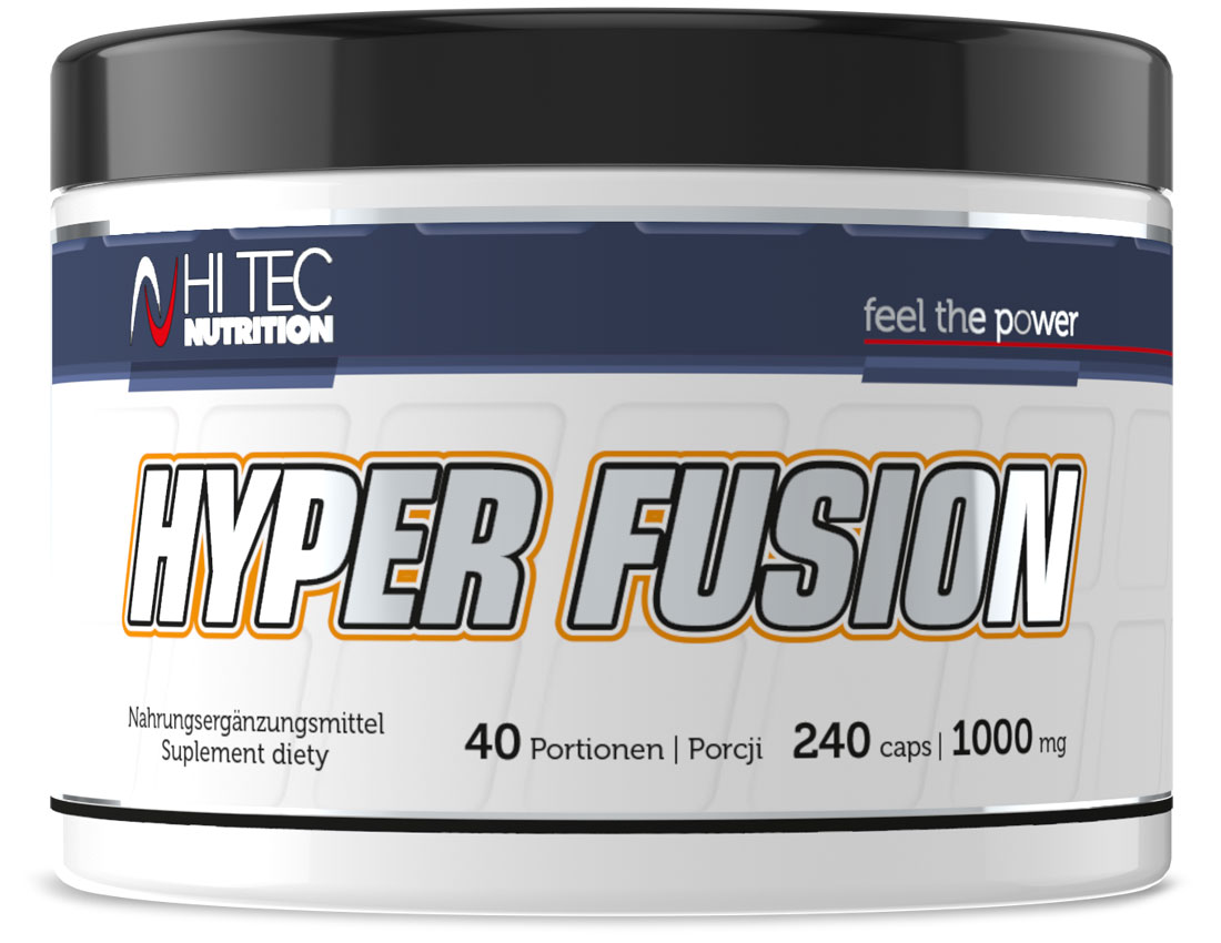 Kreatín - HI TEC Hyper Fusion 240 kapsúl CREATINE STACK