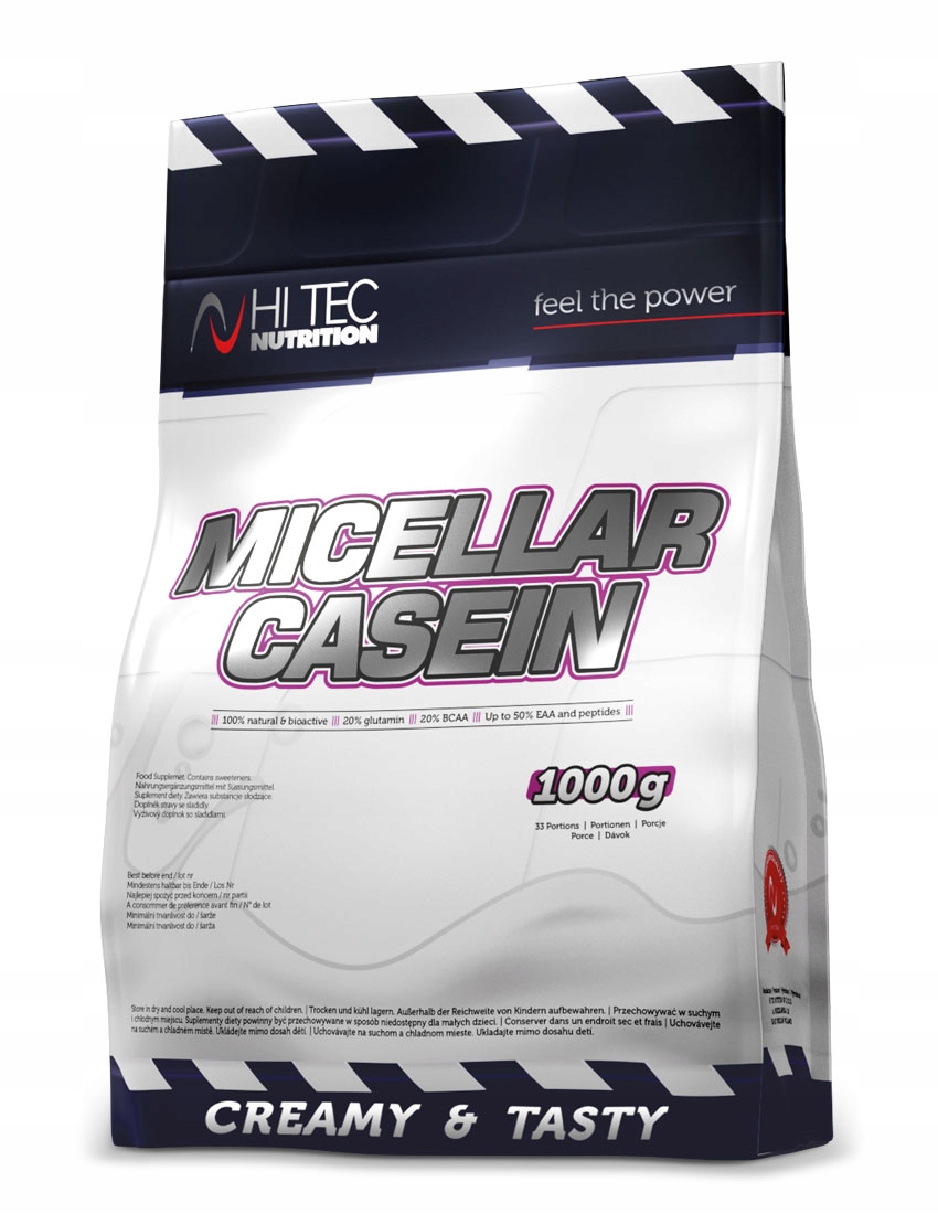Proteín - Ahoj TEC MICELLAR CASEIN 1000G KAZEING BIALKO PRE NIVE