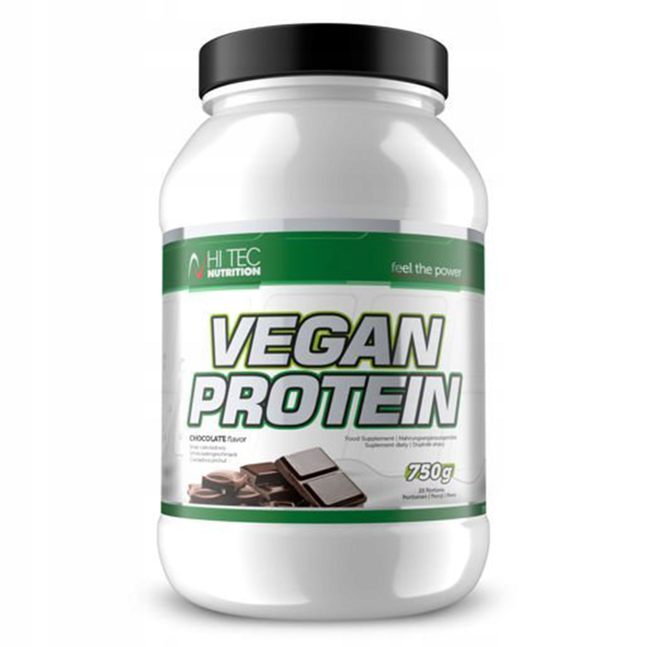 Proteín - Hi tec vegan 750g sójový vegan hrášok ryžový sój