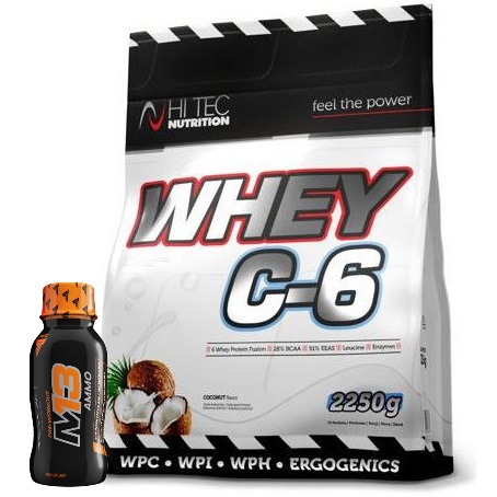 Proteín - HI TEC WHOW C-6 2250G + CHOCOLATE VZORKA
