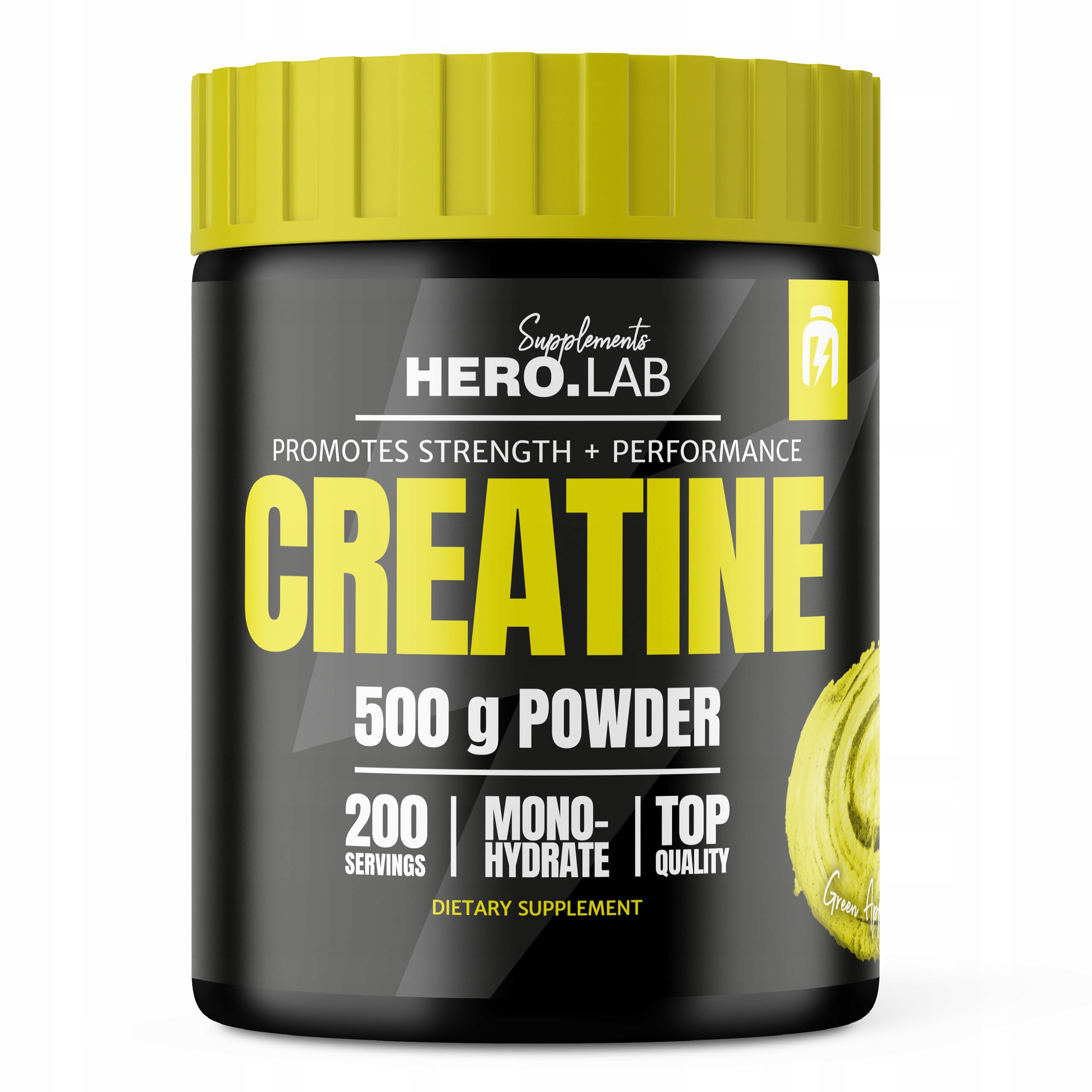 Kreatín - Hiro.Lab Kreatín Monohydrát 500g Kreatín Sila