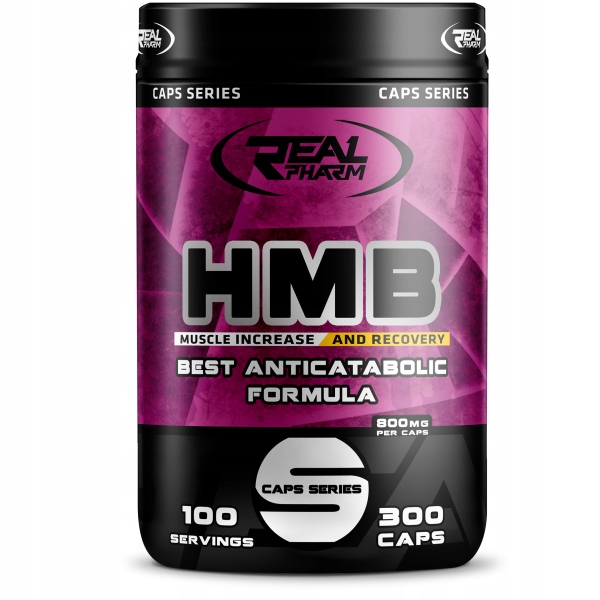 HMB - HMB Real Pharm HMB 300 Kaps Rzekba Sila
