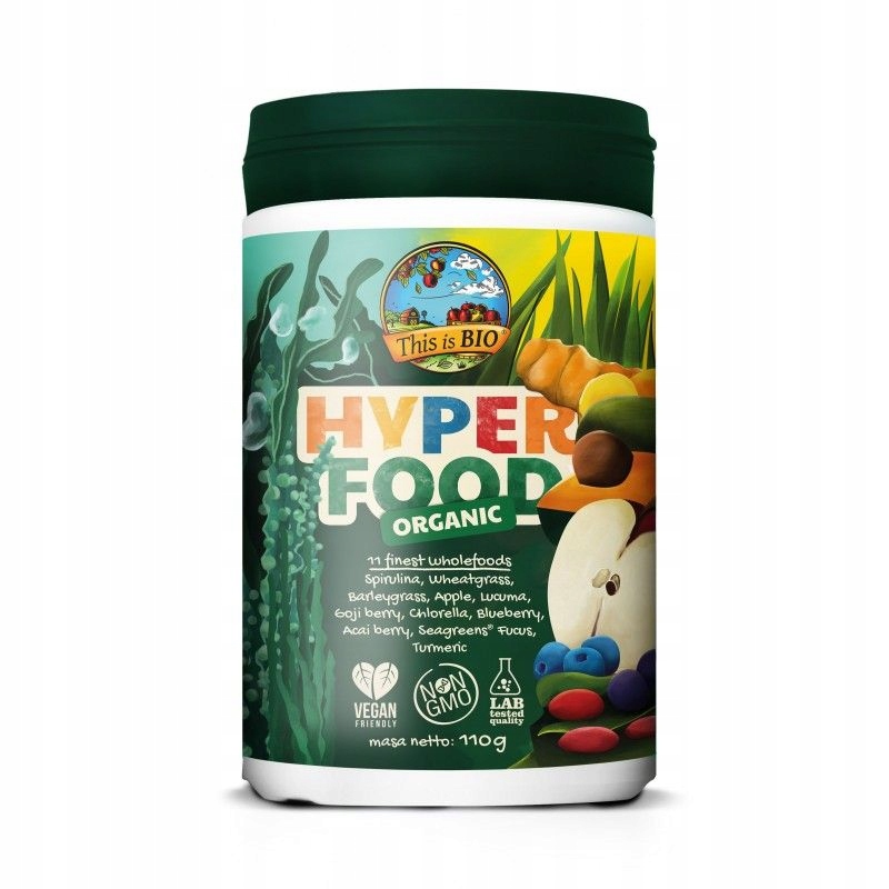 Hyperfood 100% Organic - 110g - to je bio