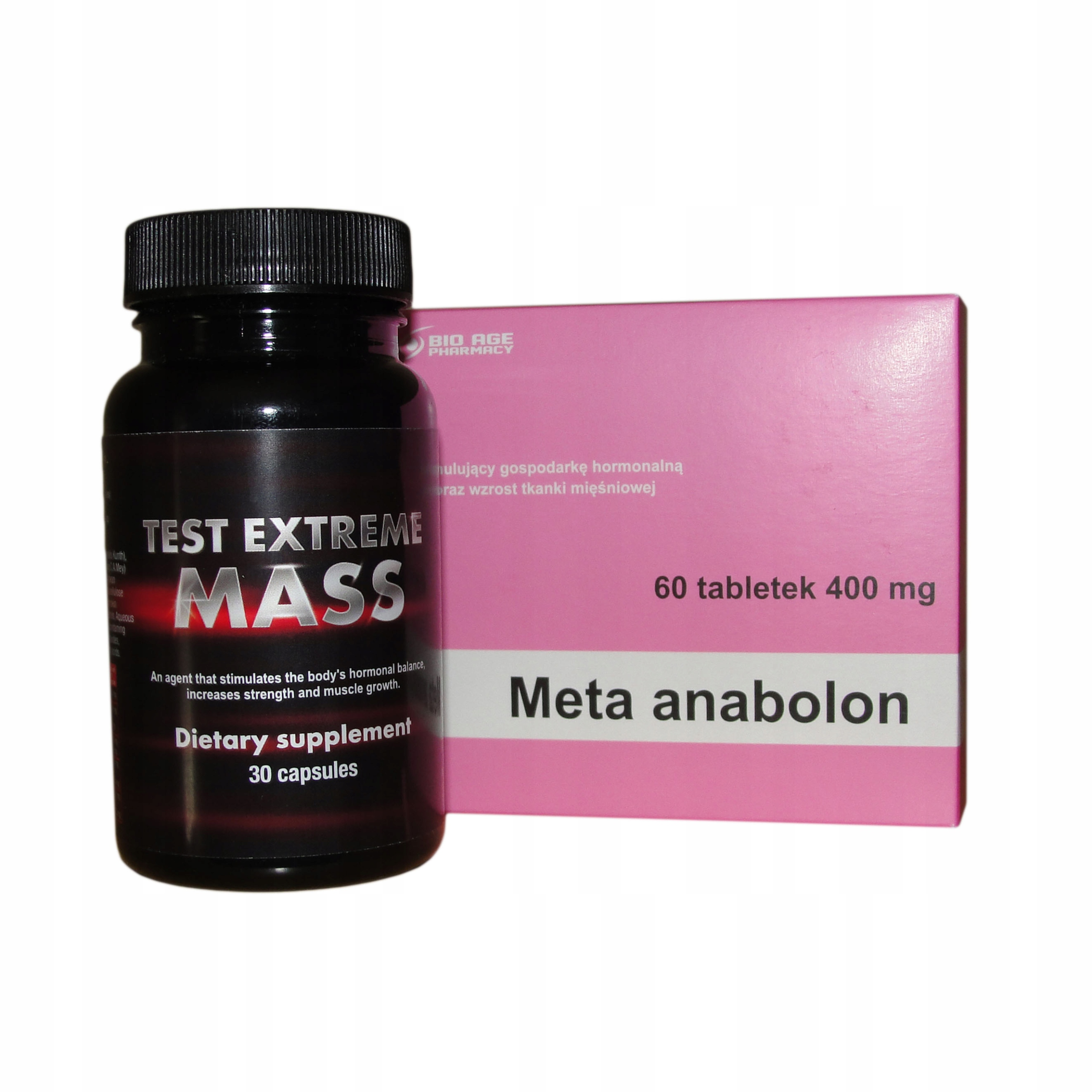 Testosterón - Tvrdý silný set winstrol metanabol sarm sarms
