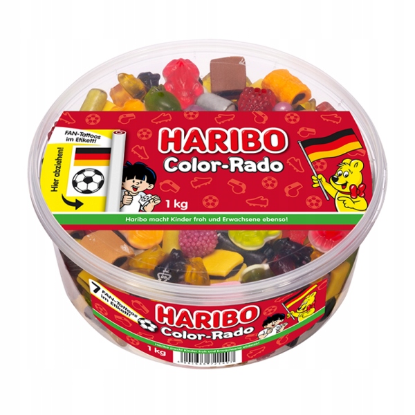 Haribo Color-Rado - zmes 1000 g
