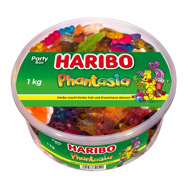 Haribo Phantasia. Zmiešajte ovocný gél 1000 g
