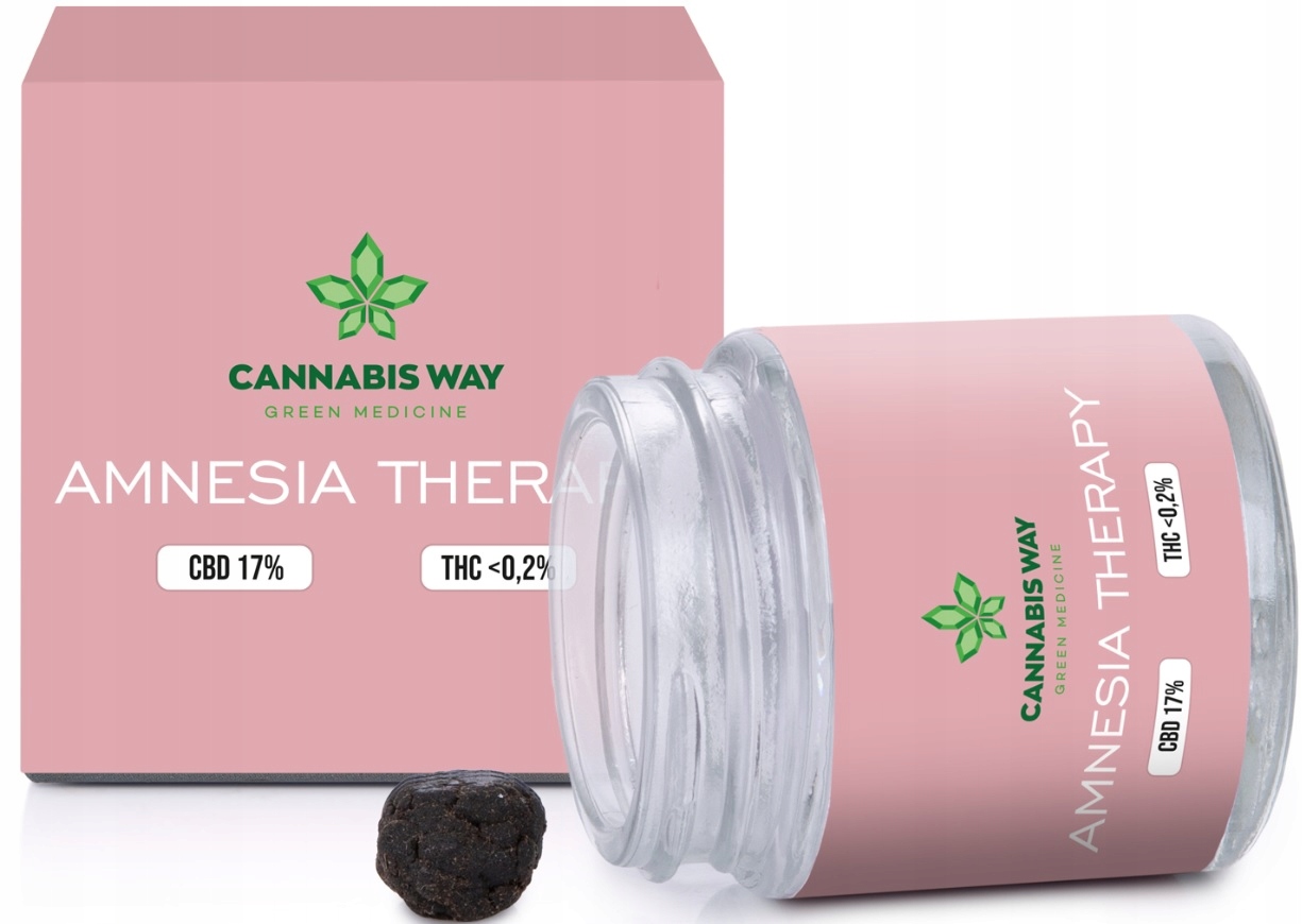 CBD - Hash Amnesia 17% CBD Hash Konope Marihuana Bio 1g