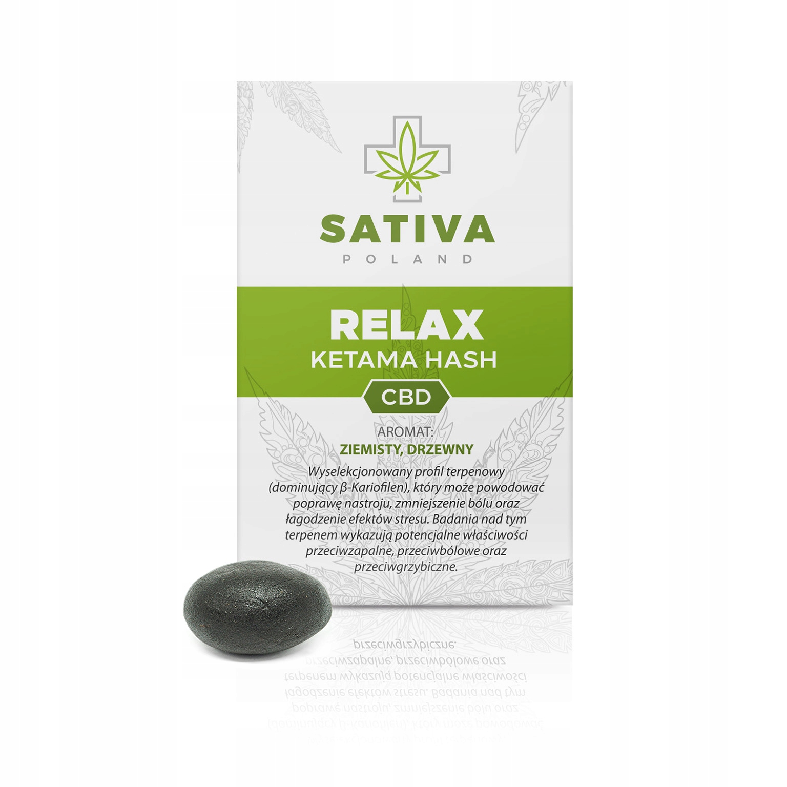CBD - Hash Relax 1g Ketama ~ 17% CBD Sativa Poľsko