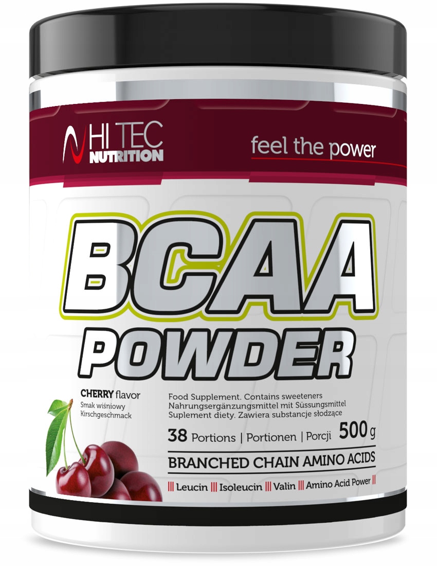 Aminokyseliny - HI TEC BCAA prášok - 500g príchute aminokyseliny amino