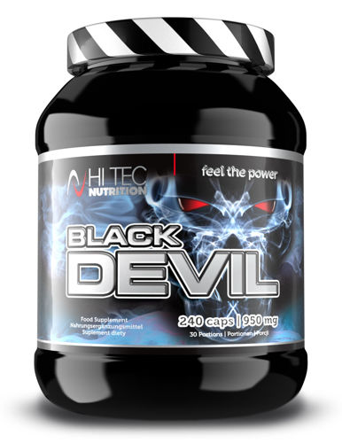 Testosterón - Hi Tec Black Devil 240 Booster Testosterón DAA ZMA