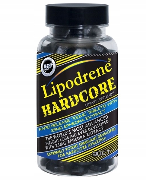 Spaľovač tuku - Hi-tech lipodrene hardcore 90 čiapky. Horák z USA.